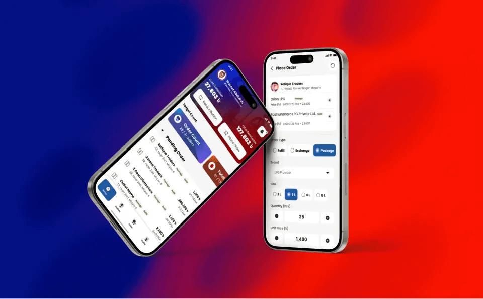 lpg mobile app, b-box app, mobile app design, LPG Distributors, ux/ui design, case study